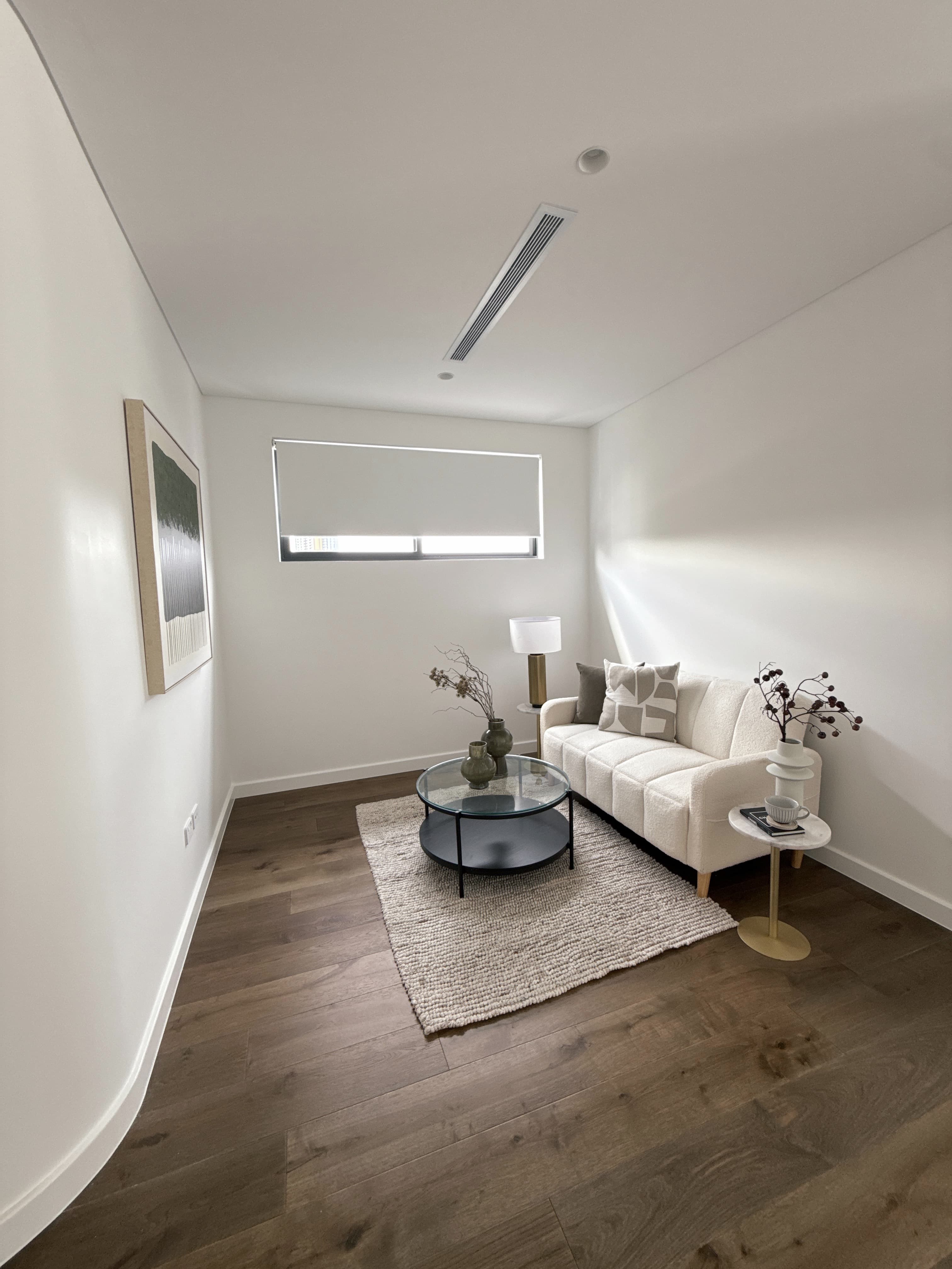 White Roller Blind in West Ryde, Sydney