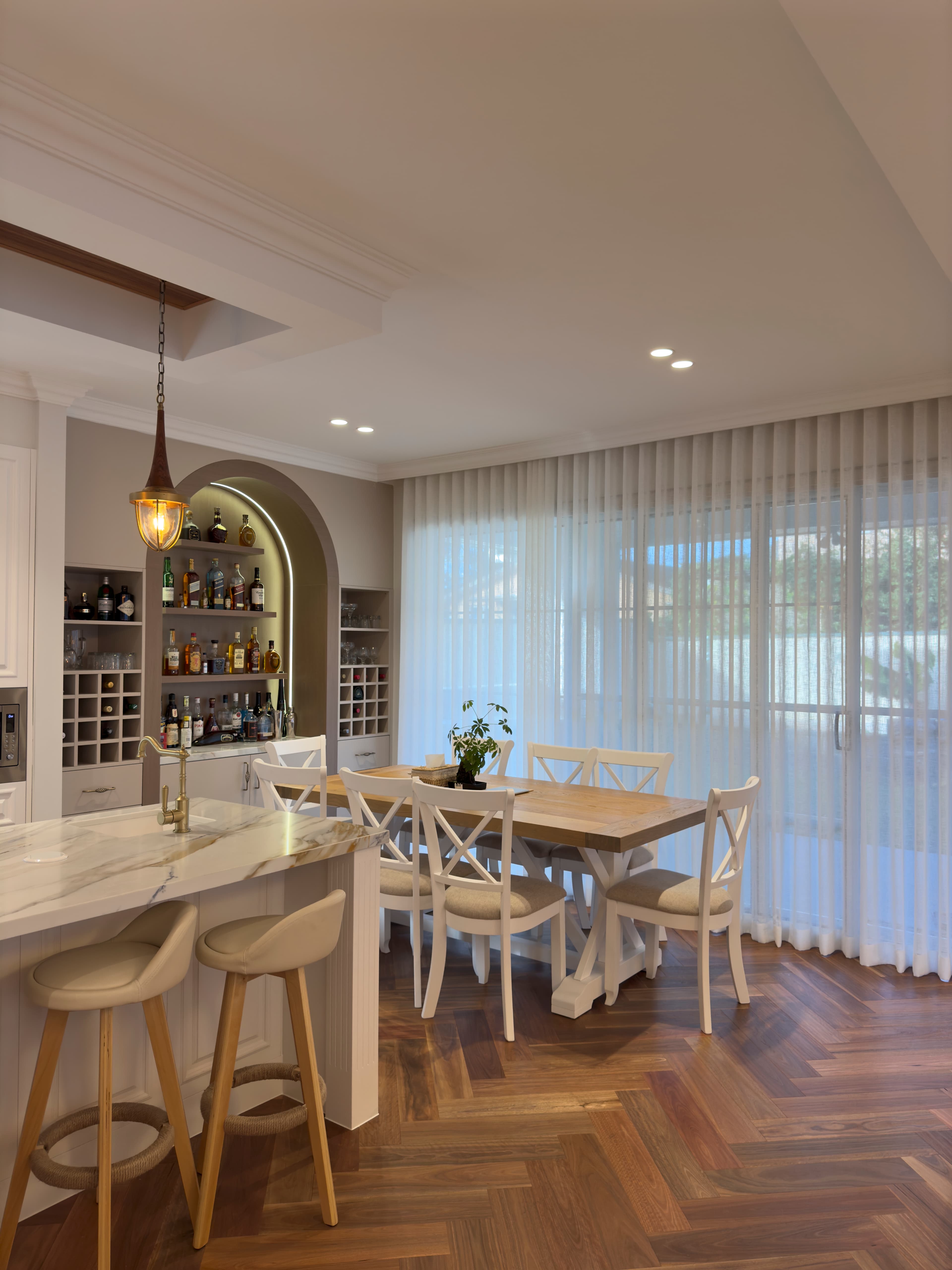 Off-White Premium Sheer Curtains in Macquarie Fields, Sydney