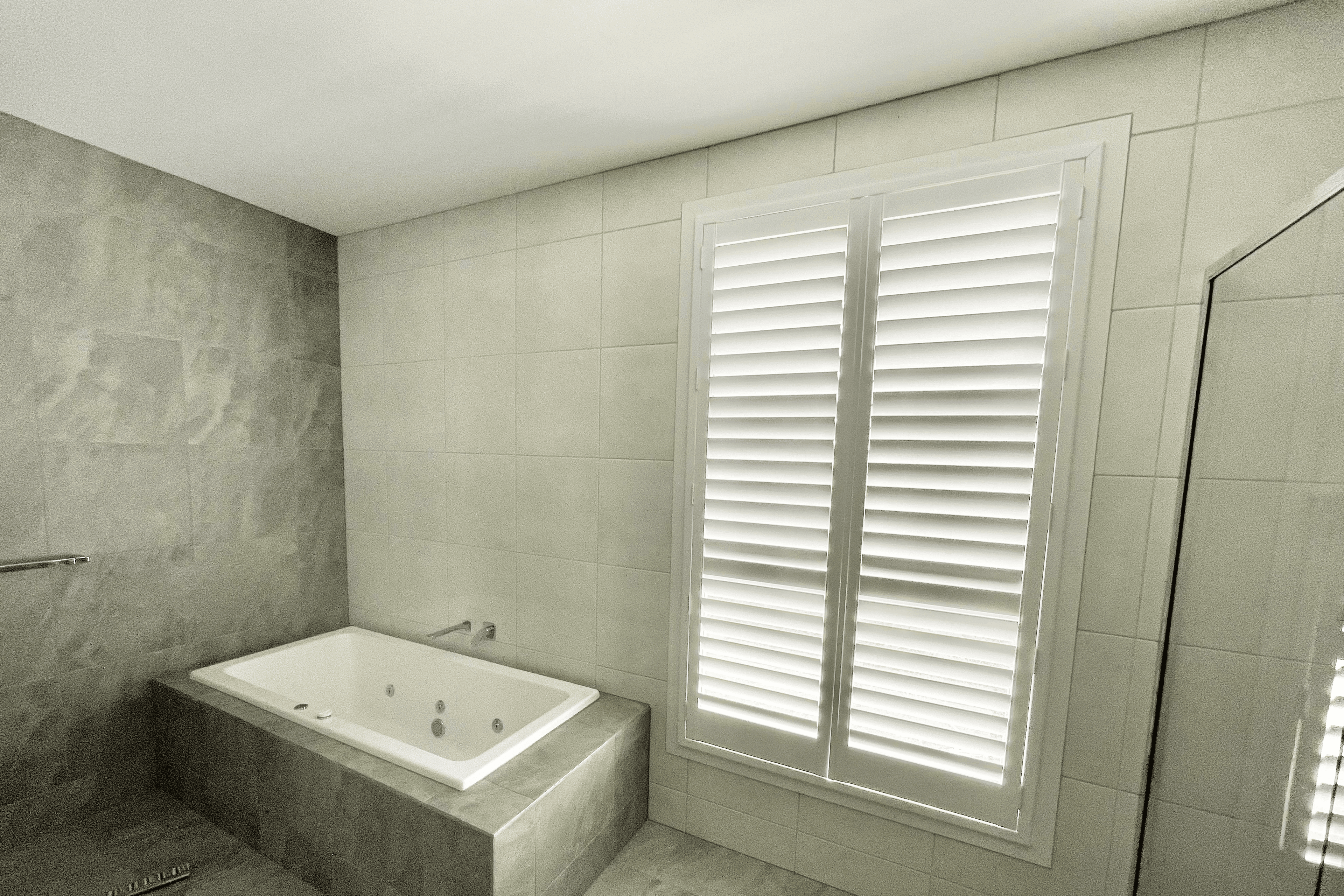 White PVC Plantation Shutters in Kellyville, Sydney